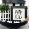 Small Stencils for Painting on Wood Reusable, 3 Inch Reusable Stencil for Craft Ornament Paint Template Stencils for Wall Card Rock Wood Signs Coasters Canvas Home Decor (cat)
